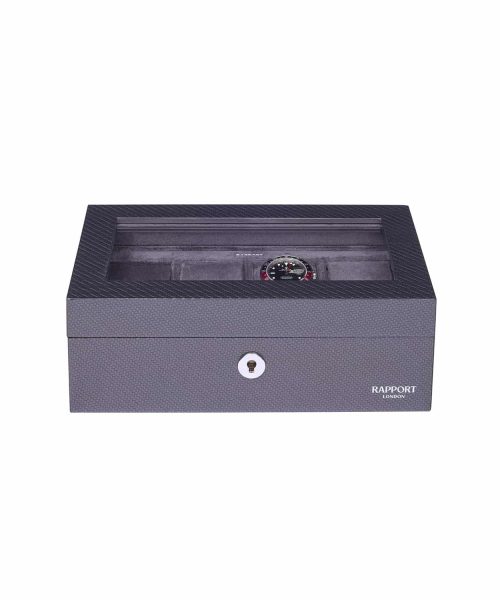 Optic Four Watch Box - Carbon Fibre - Bilde 2