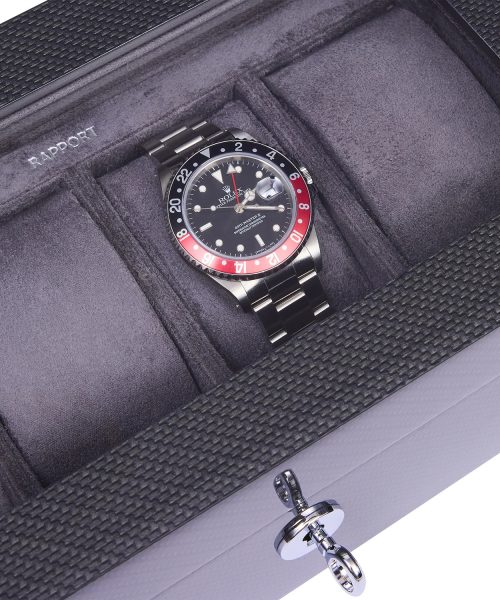 Optic Four Watch Box - Carbon Fibre - Bilde 6
