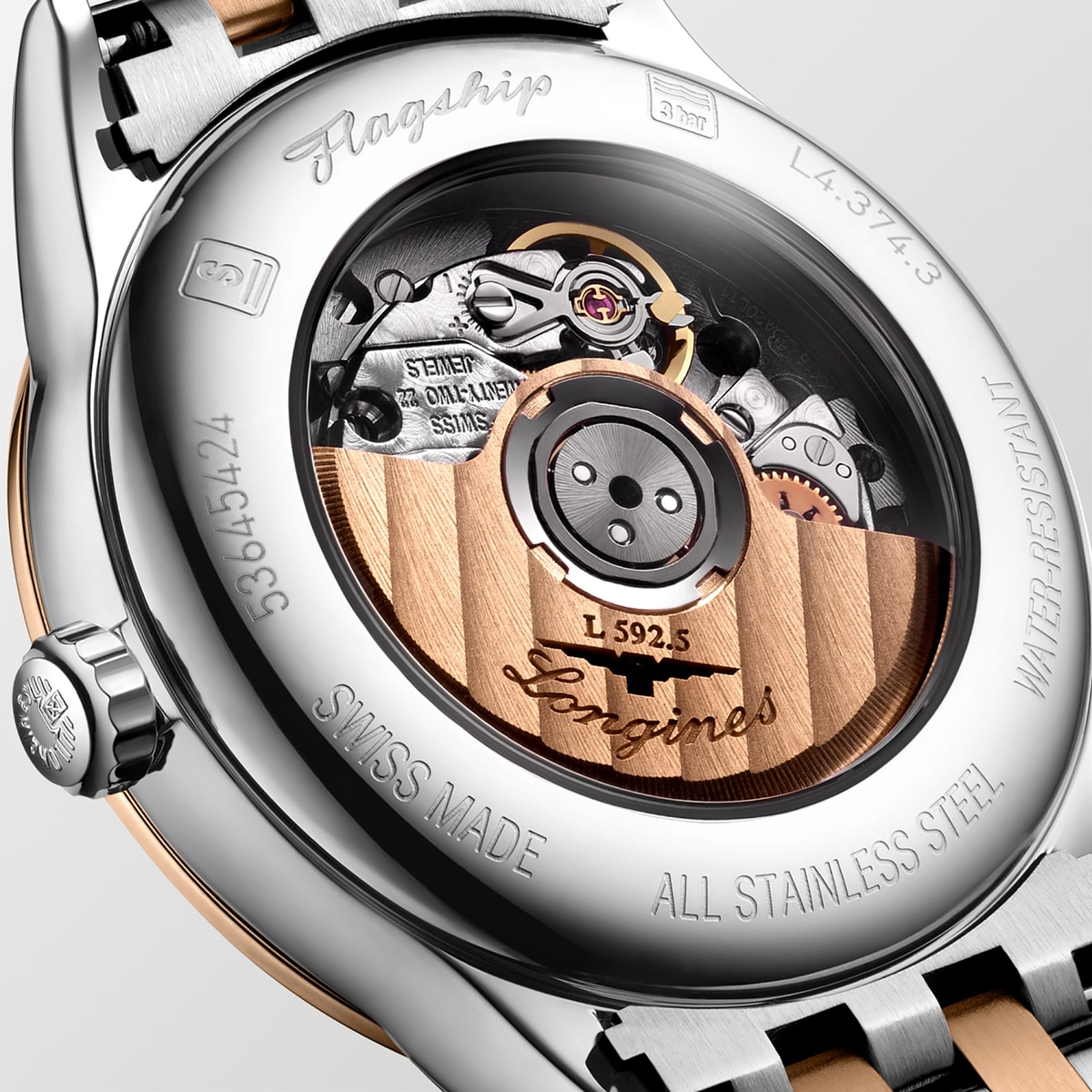 Longines Flagship 30mm - L4.374.3.07.7 - Bilde 3