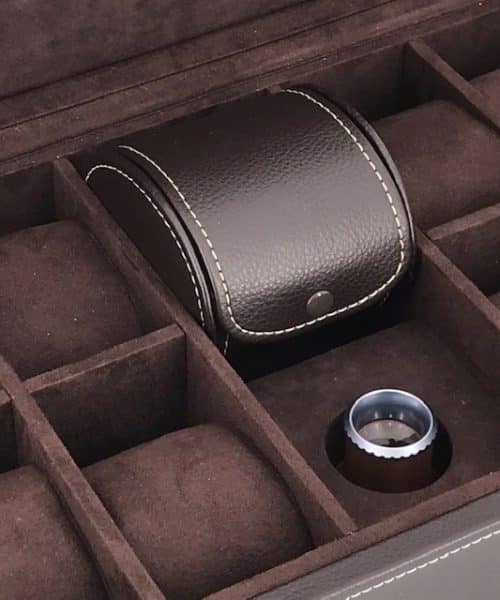 Leanschi 9 slot box with tools and magnifier - Bilde 4