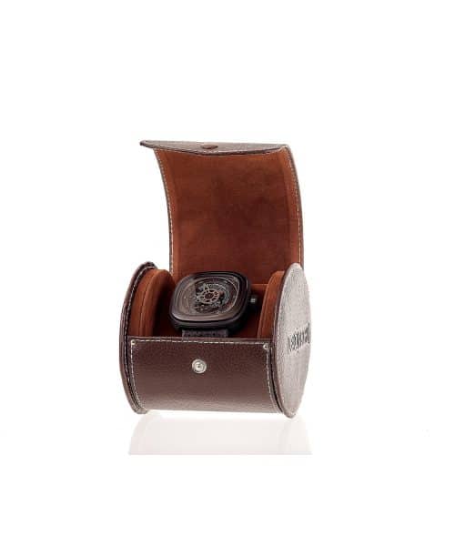 Leanschi single watch roll XL/brown - Bilde 6