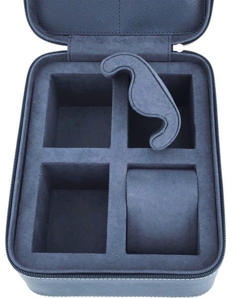 Leanschi 4 slot watch box/blue - Bilde 2