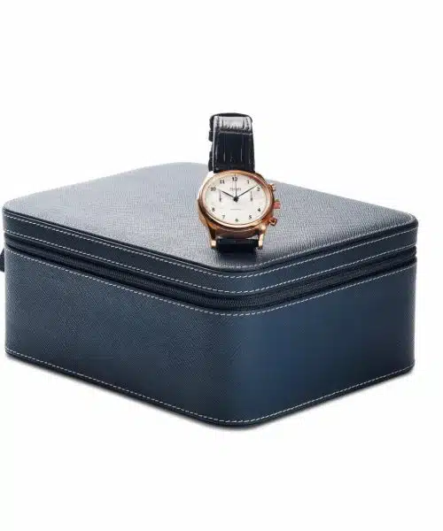 Leanschi 4 slot watch box/blue - Bilde 3