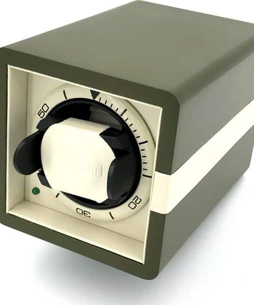 Leanschi single watch winder/green-beige - Bilde 2