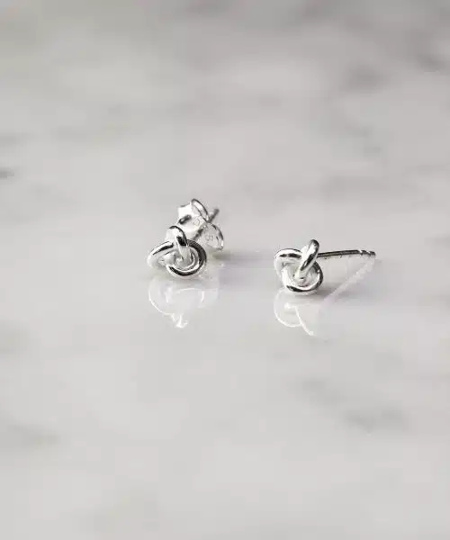 Drakenberg Sjölin Le Knot Drop Studs Silver - Bilde 3