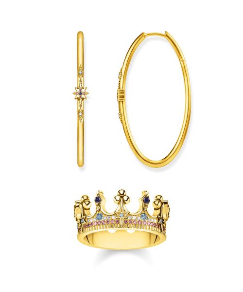 Thomas Sabo Hoop earrings royalty gold - Bilde 3