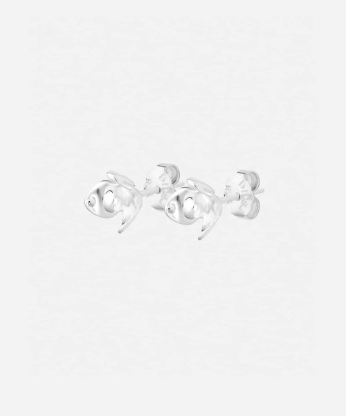 Drakenberg Sjölin Lotus Studs Silver