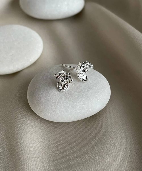 Drakenberg Sjölin Lotus Studs Silver - Bilde 3