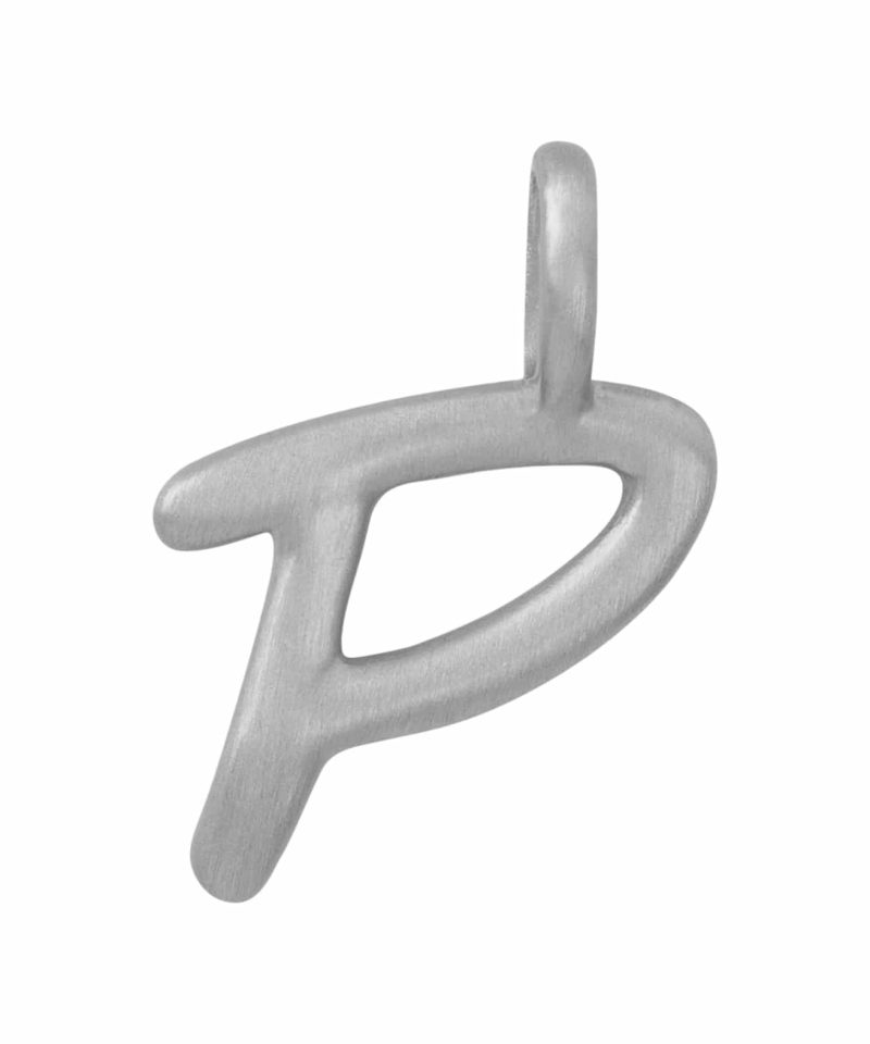 ByBiehl Love Letters - P - Silver