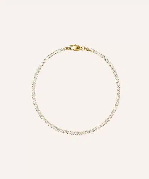 Mockberg Shiny Tennis Bracelet Medium