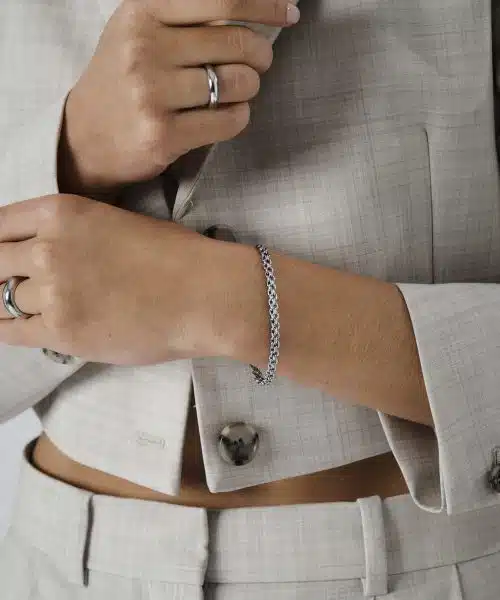 Mockberg Darling Bracelet Silver Waterproof - Bilde 3