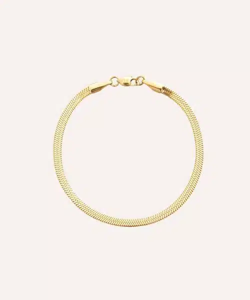 Mockberg Thin Snake Bracelet Gold
