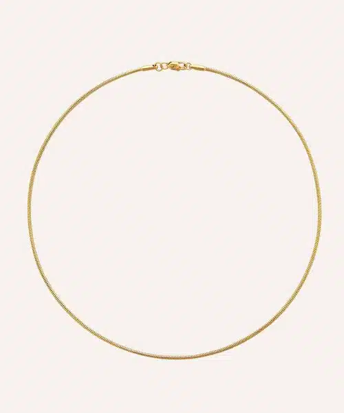 Mockberg Snake Chain Necklace Gold