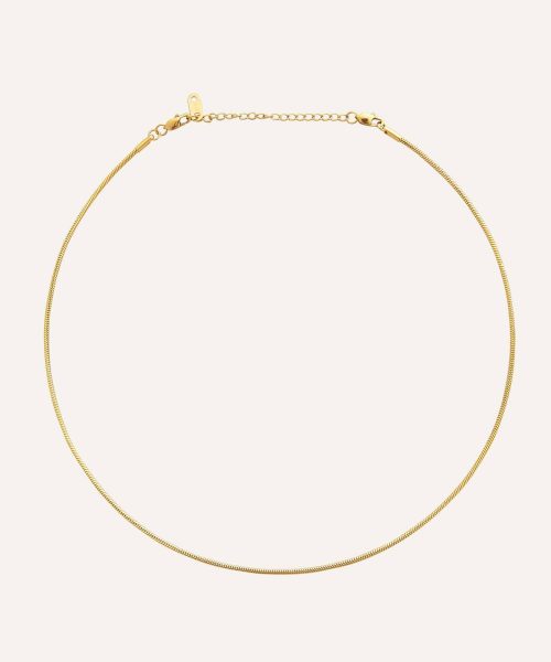 Mockberg Snake Chain Necklace Gold - Bilde 2
