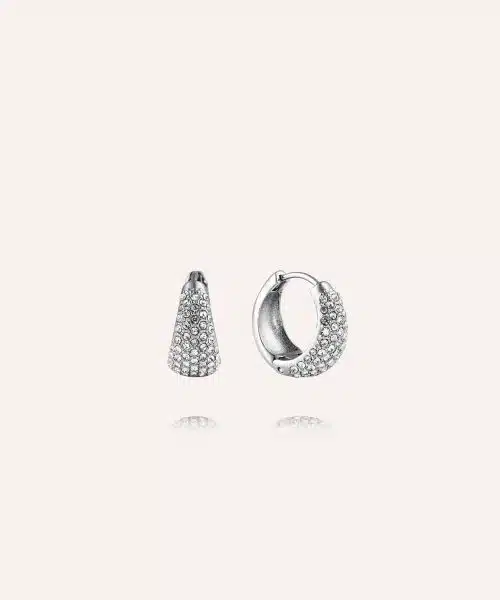Mockberg Treasure Hoops Silver Medium