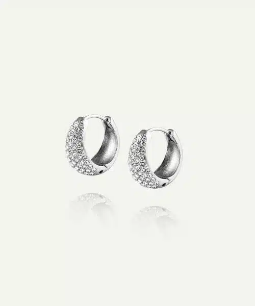 Mockberg Treasure Hoops Silver Medium - Bilde 2