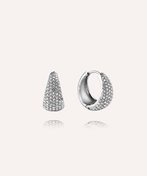 Mockberg Treasure Hoops Silver Large