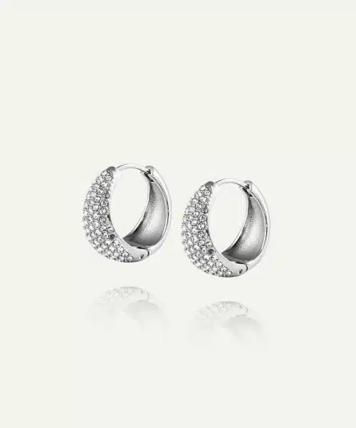 Mockberg Treasure Hoops Silver Large - Bilde 2