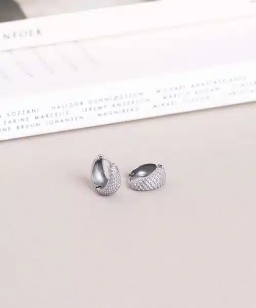 Mockberg Honey Hoops Silver Medium - Bilde 5