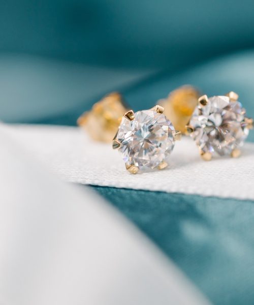 Contessa øredobber i gull LAB diamant 2 ct. - Bilde 3