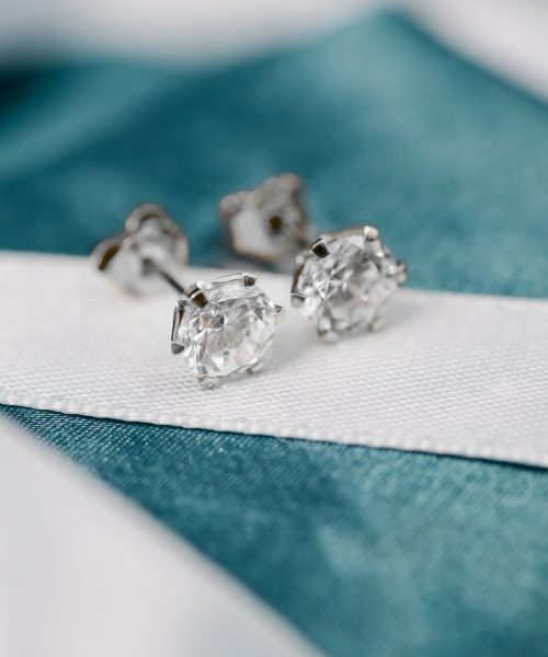 Contessa øredobber gull LAB diamant 2 ct. - Bilde 3