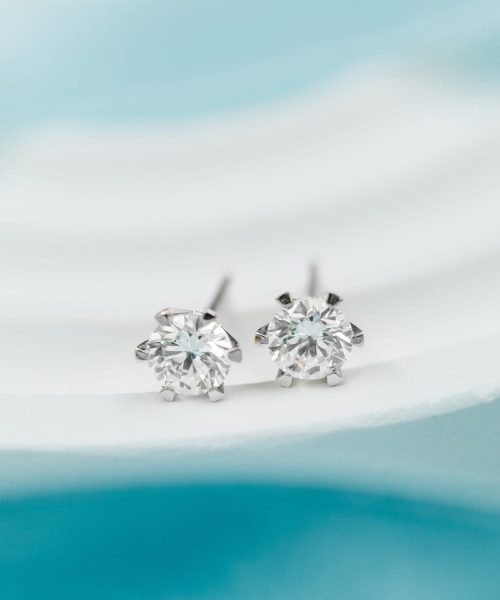 Contessa øredobber gull LAB diamant 1 ct. - Bilde 3