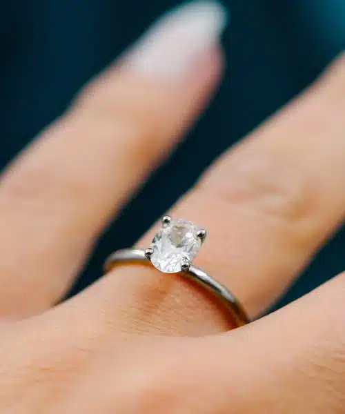 Empress ring i gull LAB diamant 1,25 ct. - Bilde 3