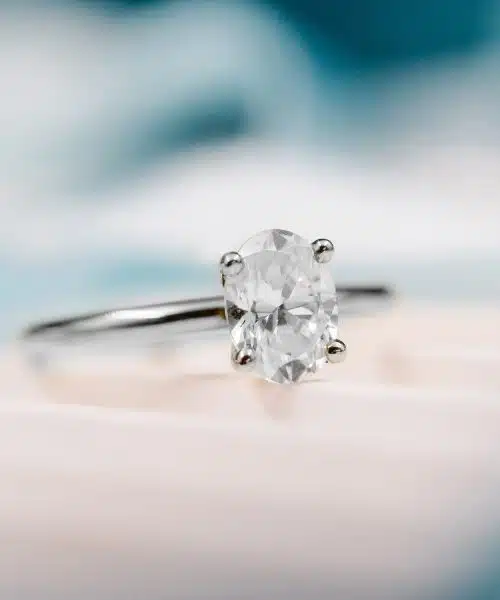 Empress ring i gull LAB diamant 1,25 ct. - Bilde 4