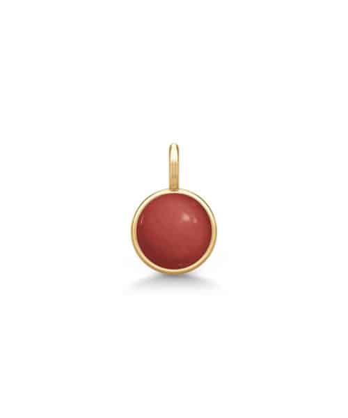 Julie Sandlau Little Prime Pendant Red Coral Crystal