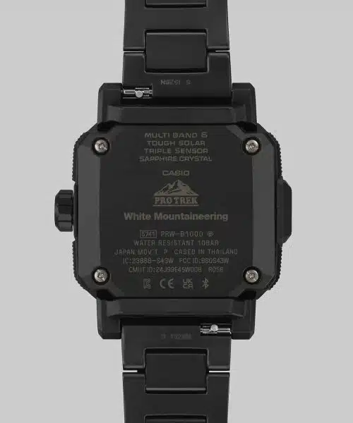 Casio Pro Trek White Mountaineering® 46mm - PRW-B1000WM-1ER - Bilde 3