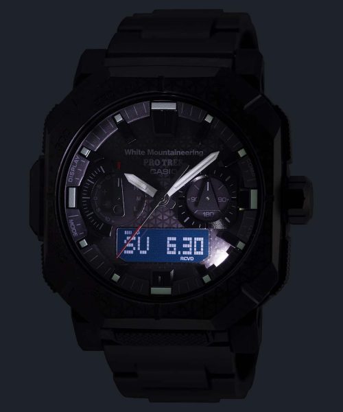 Casio Pro Trek White Mountaineering® 46mm - PRW-B1000WM-1ER - Bilde 4