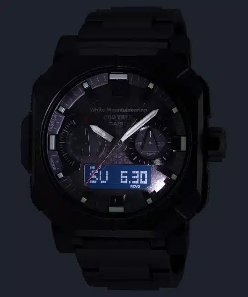 Casio Pro Trek White Mountaineering® 46mm - PRW-B1000WM-1ER - Bilde 4