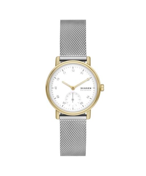 Skagen Kuppel Lille Two-Hand Sub-Second Stainless Steel Mesh Watch - SKW3101