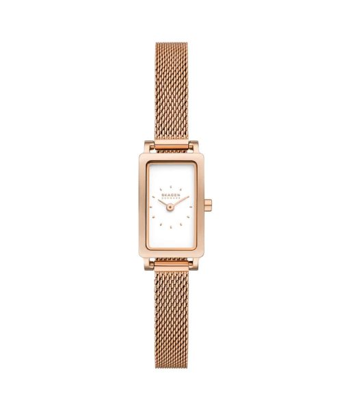 Skagen Hagen Micro Two-Hand Rose Gold Stainless Steel Watch - SKW3148