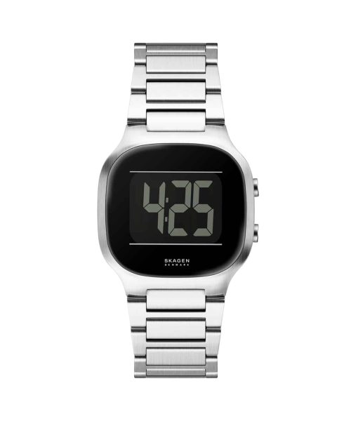 Skagen Mellem Digital Silver Stainless Steel Watch - SKW6948