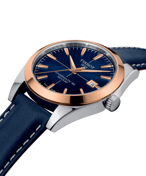 Tissot Gentleman Powermatic 80 Silicium Solid 18K Gold bezel - T927.407.46.041.00 - Bilde 2