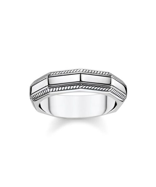 Thomas Sabo Ring Angular Silver