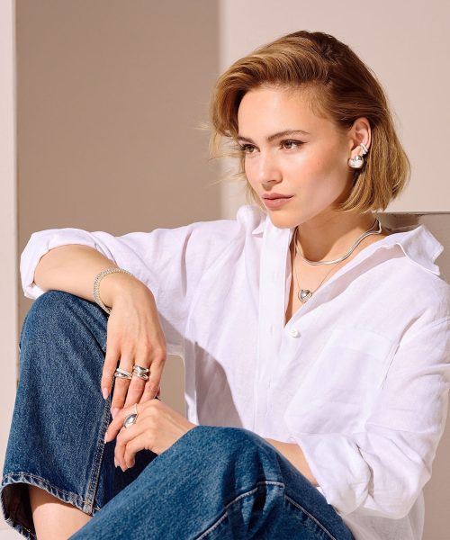 Thomas Sabo Silver bangle in timeless design - Bilde 3