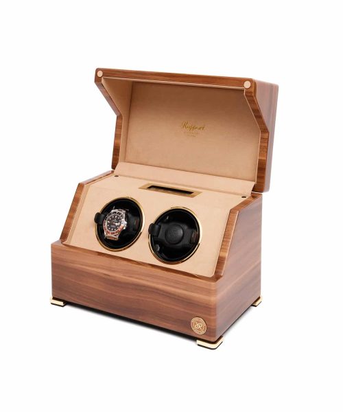 Perpetua III Duo Watch Winder - Walnut - Bilde 3