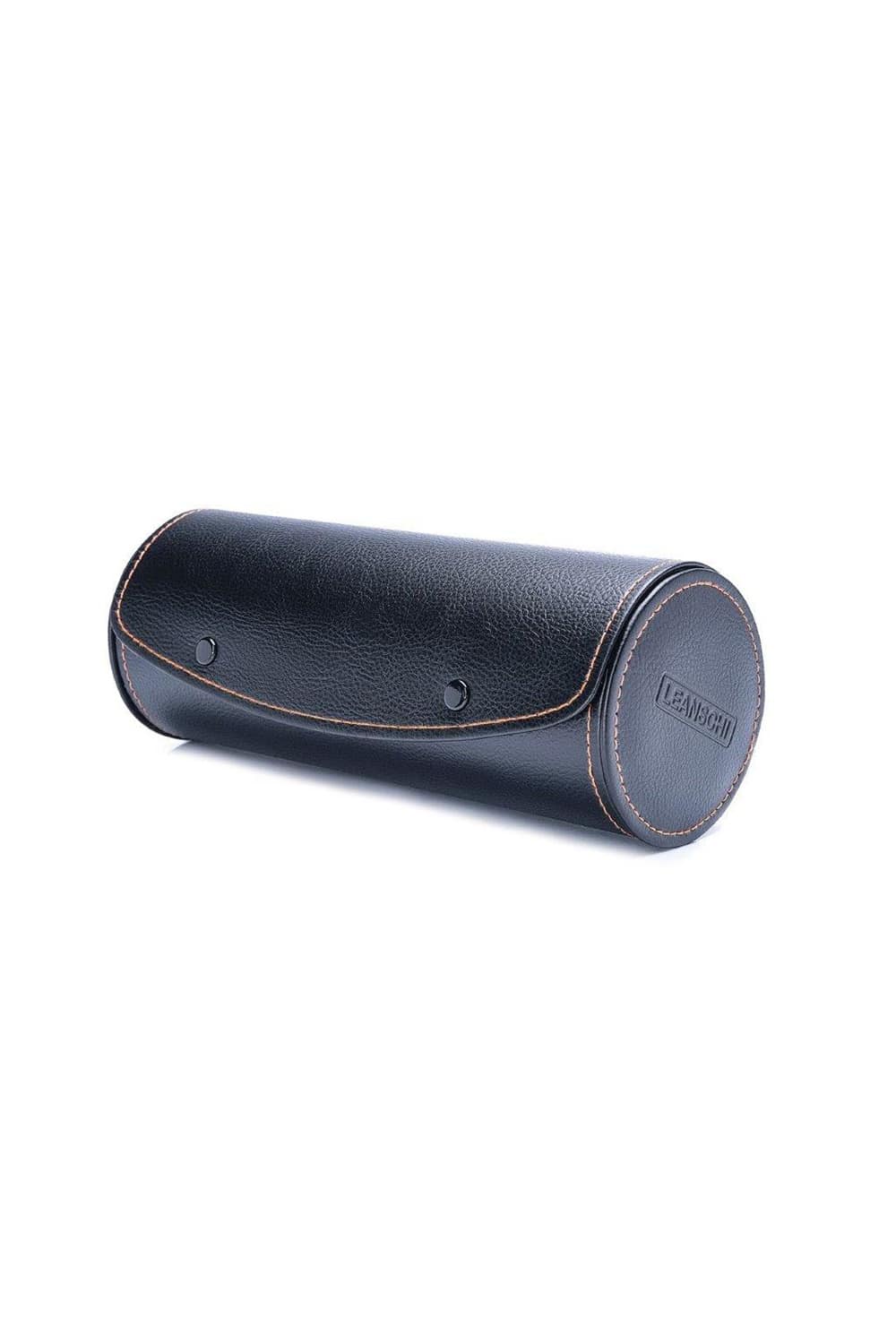 Leanschi Watch-Roll for 3-4 watches | chocolate PU-leather