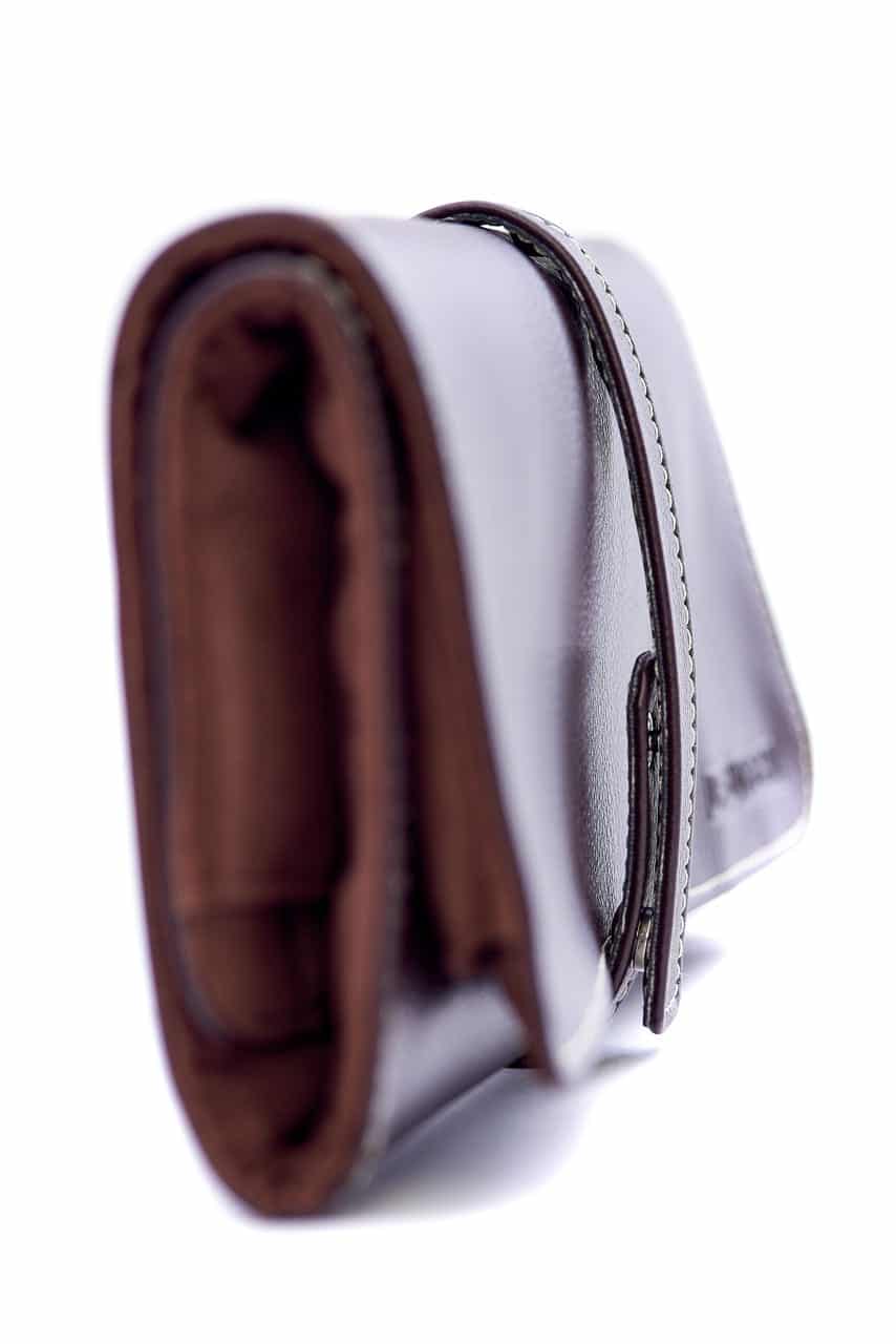 Leanschi Soft, foldable watch-roll for up to 8 watches | brown PU - Bilde 5