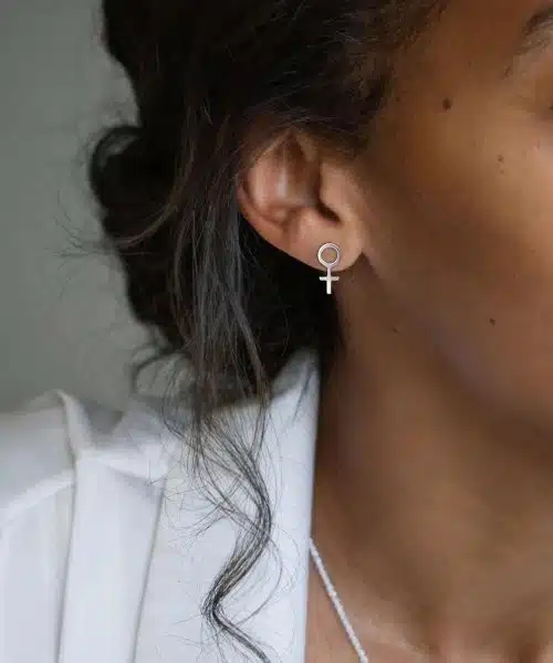 Drakenberg Sjölin Women Unite Small Studs Silver - Bilde 2