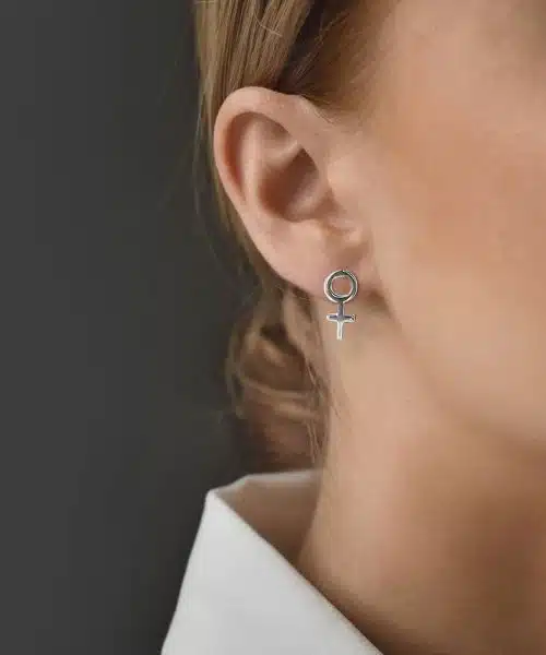 Drakenberg Sjölin Women Unite Small Studs Silver - Bilde 4