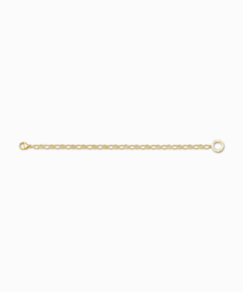 Thomas Sabo Charm bracelet classic gold plated - Bilde 2