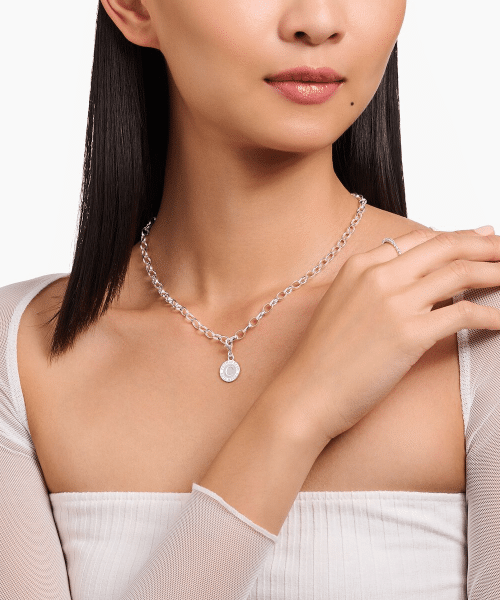 Thomas Sabo Member Charm necklace with Charmista Coin silver - Bilde 3