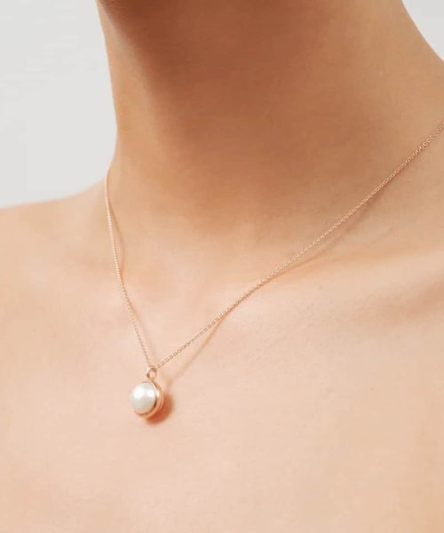 Julie Sandlau Prime Pendant White Freshwater Pearls - Bilde 3