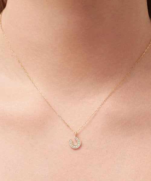 Julie Sandlau Horseshoe Pendant I/SI brilliant cut diamonds - Bilde 2