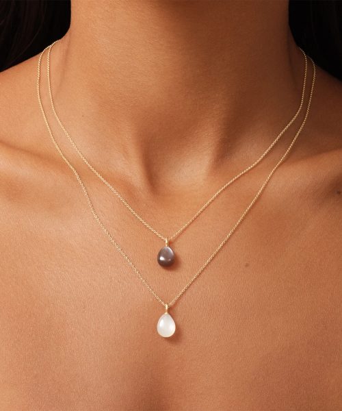 Julie Sandlau Elina Pendant White Moonstone - Bilde 2