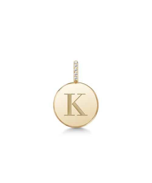 Julie Sandlau Love Letter Pendant K I/SI brilliant cut diamonds
