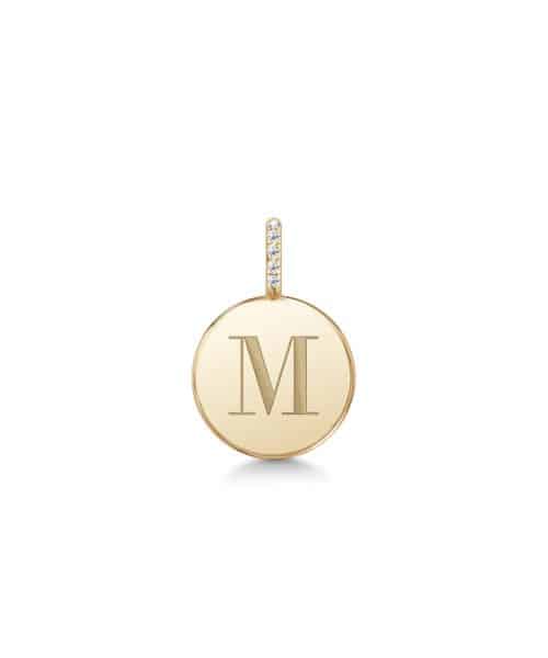Julie Sandlau Love Letter Pendant M I/SI brilliant cut diamonds